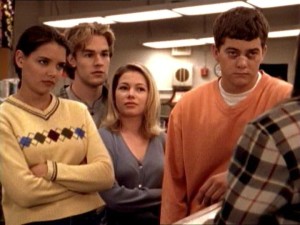 Joey Potter, Dawson Leery, Jen Lindley, Pacey Witter